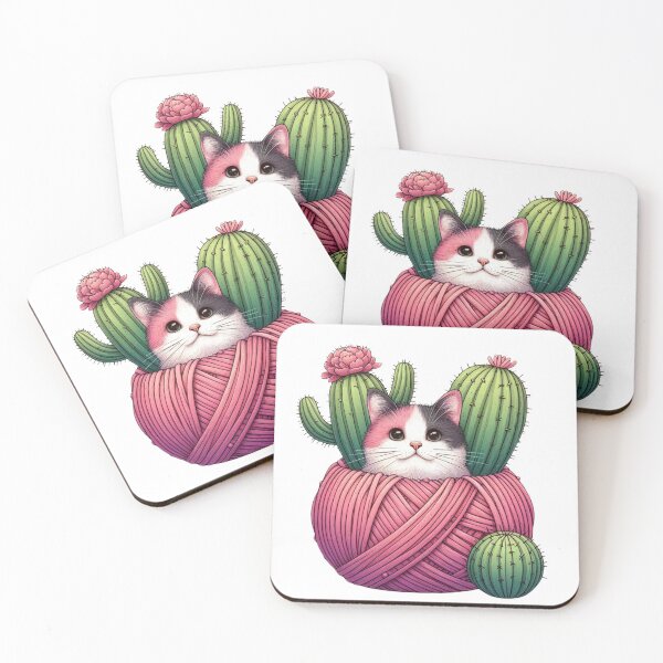 Item preview, Cuddle & Knit, Purr & Prickle designed and sold by GOTEK.