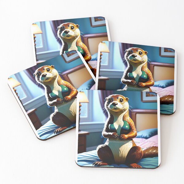 Item preview, Anthro Female River Otter designed and sold by NerdscapeDC.