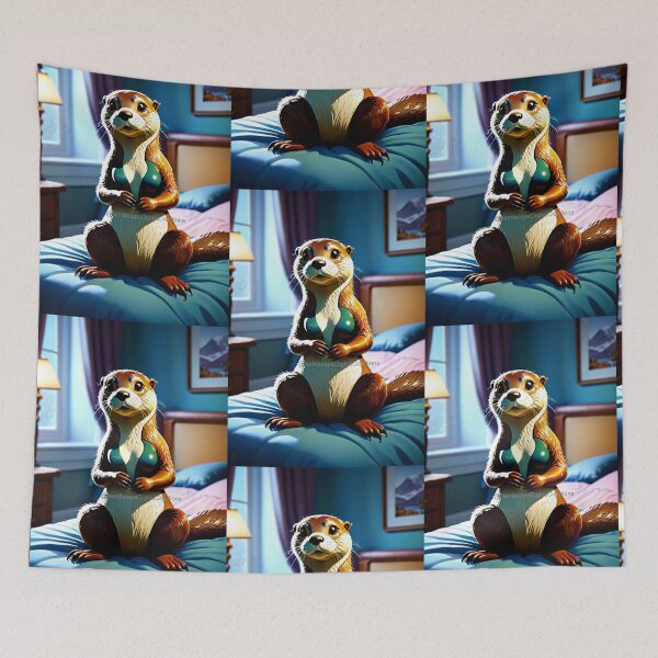 Artikelvorschau, Anthro Female River Otter entworfen und verkauft von NerdscapeDC.