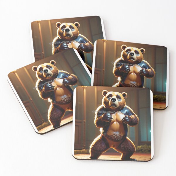 Artikelvorschau, Anthro Bear Surprise entworfen und verkauft von NerdscapeDC.