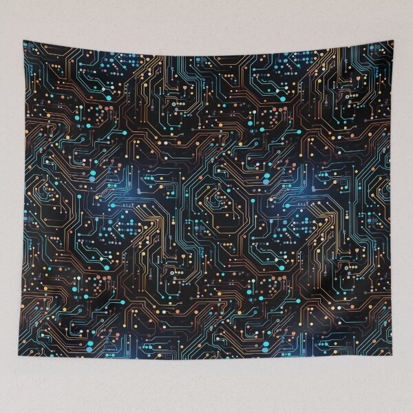 Item preview, Circuit Board Electrical Digital Design  designed and sold by NikkofTime.