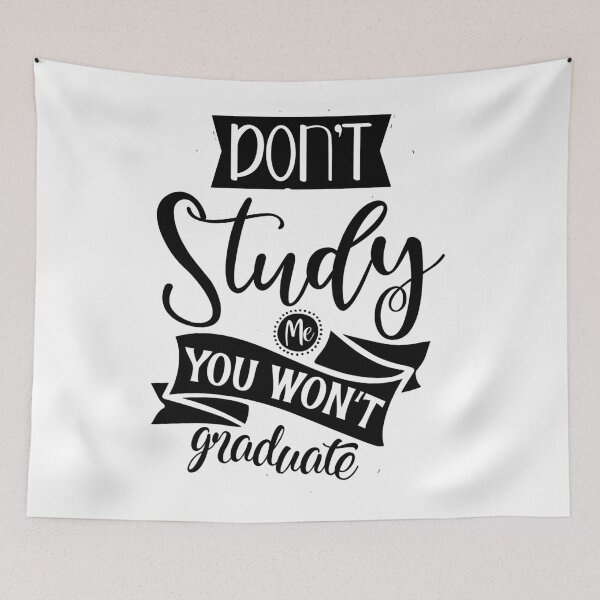 Item preview, Don't Study Me You Won't Graduate  designed and sold by Hairball-Pets.