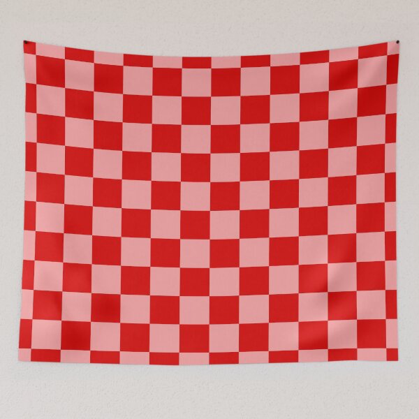 Item preview, red checkerboard designed and sold by NESIHO.
