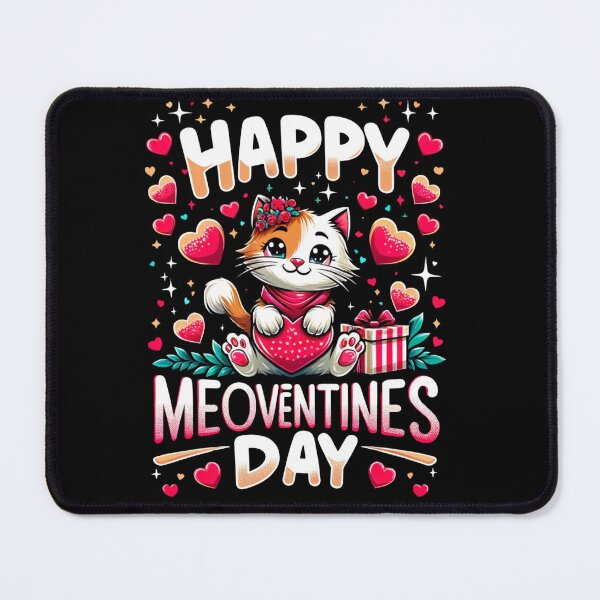 Item preview, Happy Meowentines Day designed and sold by Print_Fuse.