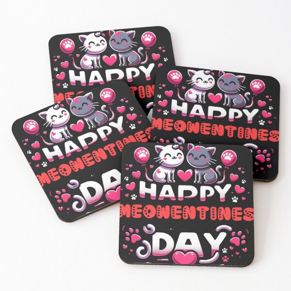 Item preview, Happy Meowentines Day designed and sold by Print_Fuse.