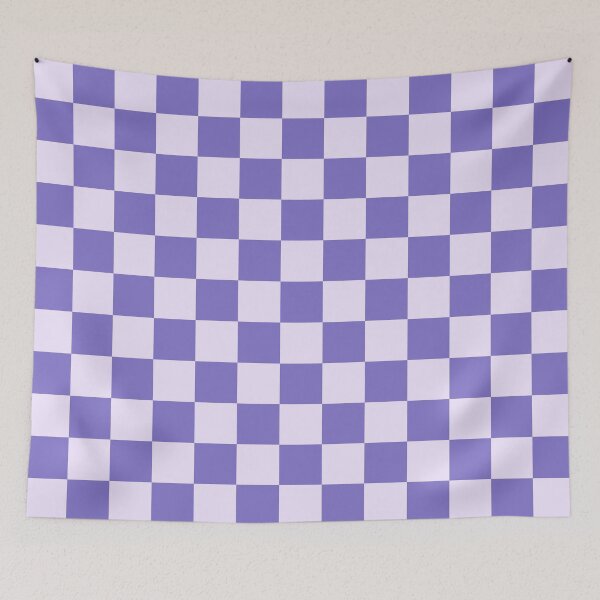 Aperçu de l'œuvre damier lila créée et vendue par NESIHO.