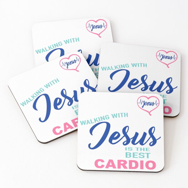 Item preview, Walking with Jesus is the best cardio designed and sold by marked-aus.