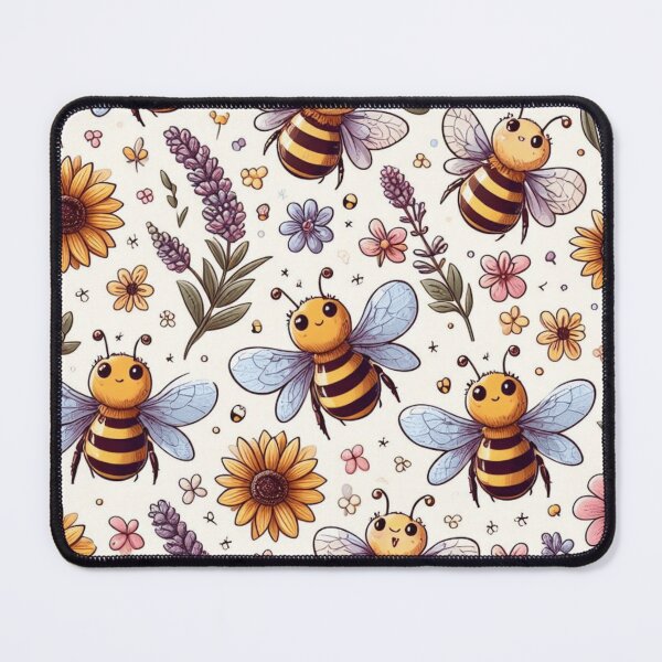 Item preview,  Bees Pattern - Nature-inspired Design for Bee Lovers designed and sold by asbno19.