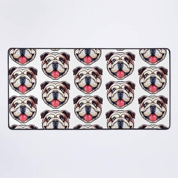 Item preview, Bulldog - English Bulldog British Bulldog Cute Dog Art designed and sold by Elarex.