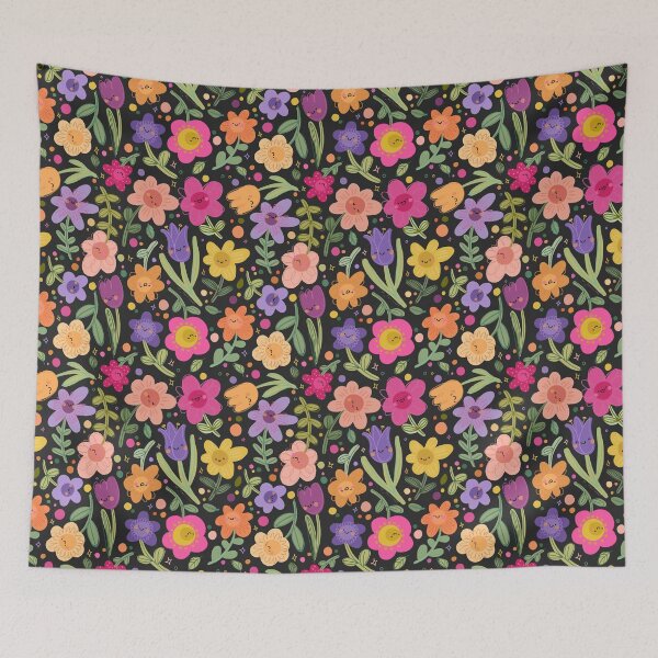 Item preview, Flowers pattern designed and sold by lefacciotte.