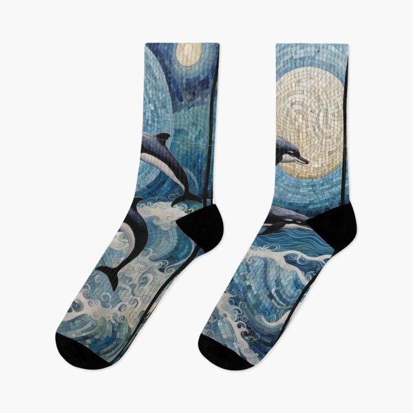 Item preview, Acrobatic dolphins designed and sold by O-and-Co.