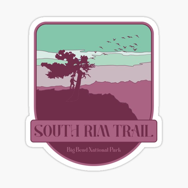 Item preview, South Rim Trail - Big Bend National Park designed and sold by Moritz Schwäble.