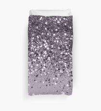 Sparkling Lavender Lady Glitter #2 #shiny #decor #art Duvet Cover