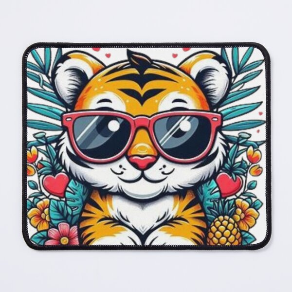 Item preview, Tiger King Wearing Sunglasses designed and sold by Obinne.