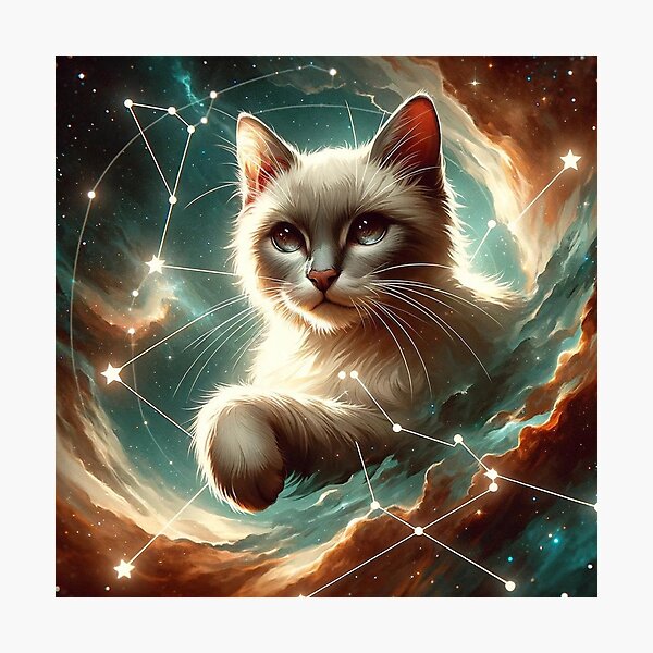 Item preview, Virgo: Analytical Cat, Practical Perfectionist designed and sold by ZodiBlend.
