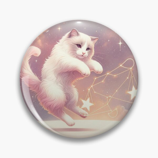 Artikelvorschau, Libra: Diplomatic Cat, Harmonious Balancer entworfen und verkauft von ZodiBlend.