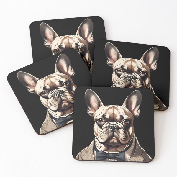 Item preview, Regal French Bulldog Portrait Timeless Elegance designed and sold by ChicTrendz.