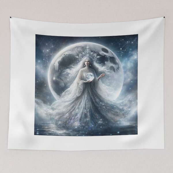 Item preview, Celestial Enchantress: The Moon's Mystique designed and sold by CultDigHoriz.