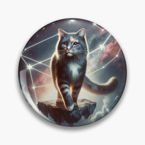 Item preview, Capricorn: Ambitious Cat, Determined Achiever designed and sold by ZodiBlend.