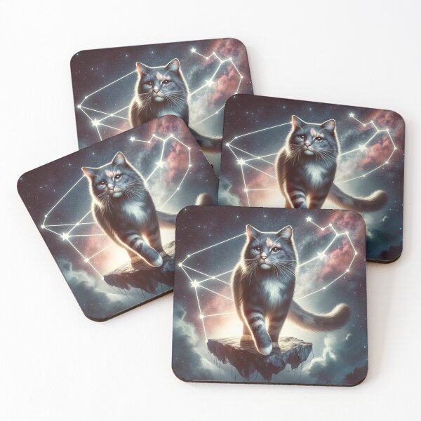 Item preview, Capricorn: Ambitious Cat, Determined Achiever designed and sold by ZodiBlend.