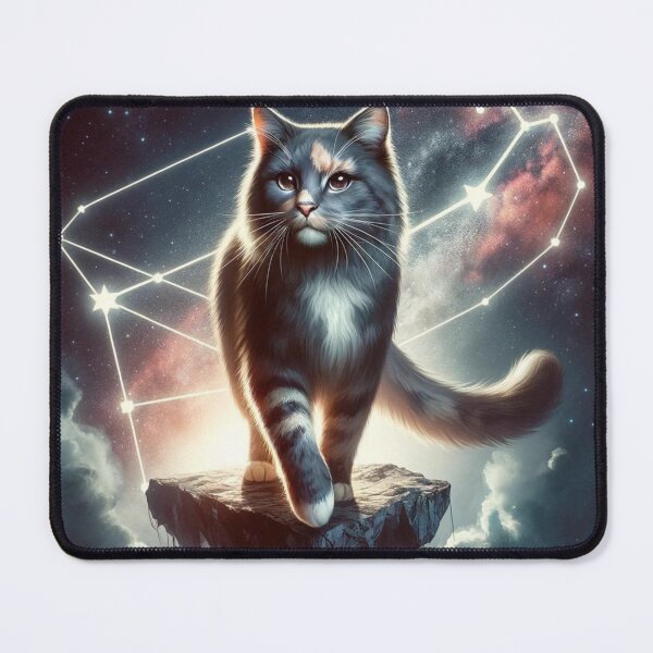 Item preview, Capricorn: Ambitious Cat, Determined Achiever designed and sold by ZodiBlend.