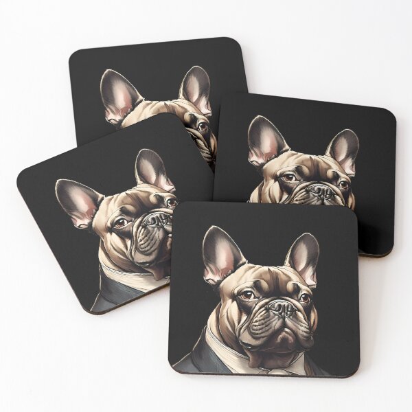 Item preview, Charming French Bulldog Elegance Art designed and sold by ChicTrendz.