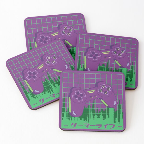 Item preview, Born to Game, Forced to Work - Purple & Green designed and sold by trossi.