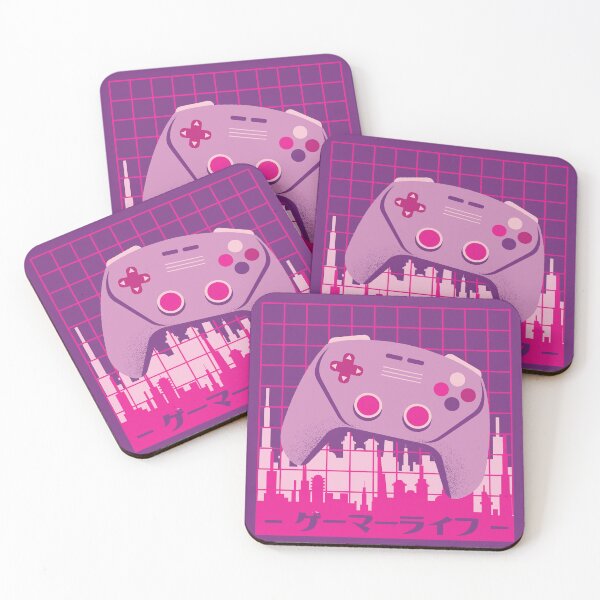 Item preview, Born to Game, Forced to Work - All Pink designed and sold by trossi.