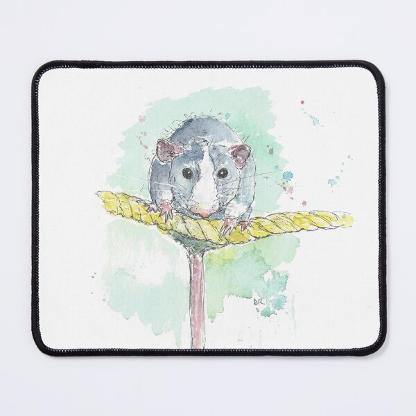 Item preview, Pet rat portrait. designed and sold by DebTheZeb.