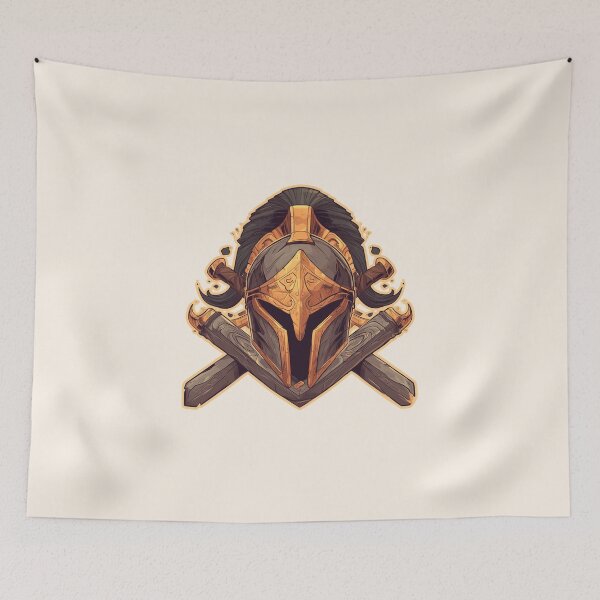 Item preview, Spartan // Sparta // Spartan Warrior // Cyber Spartan // Spartan helmet designed and sold by SMARTKIT  DESIGNAGENCY.