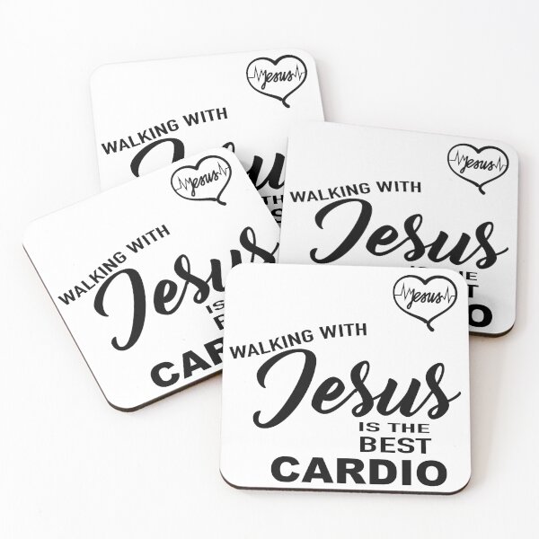 Item preview, Walking with Jesus is the best cardio designed and sold by marked-aus.