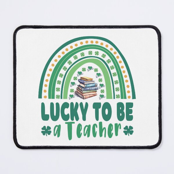 Item preview, Lucky to be a teacher on St. Patricks Day designed and sold by HandicraftArt.