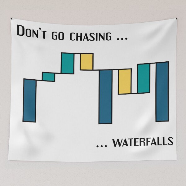 Item preview, Don't go chasing waterfall charts designed and sold by KerryKolosko.
