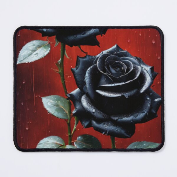 Item preview, Two black roses nestle within a weathered designed and sold by Barrettlawon.