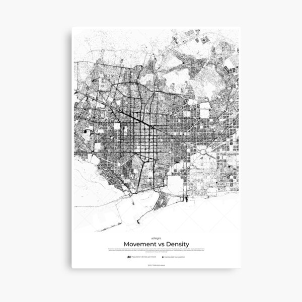 Movement vs Density Canvas Print