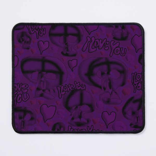 Item preview, I love You (Purple Dark) designed and sold by skullbal.