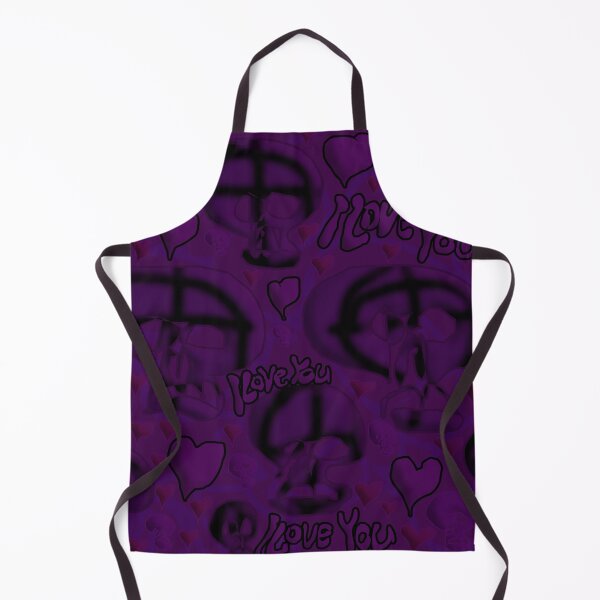 Item preview, I love You (Purple Dark) designed and sold by skullbal.