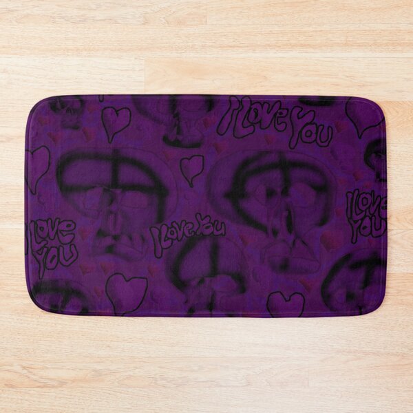 Item preview, I love You (Purple Dark) designed and sold by skullbal.