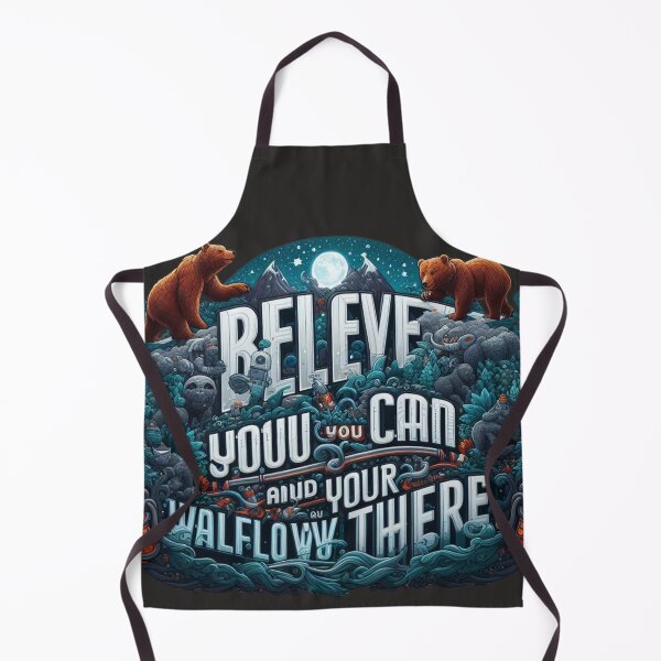 Item preview, “Believe you can and you’re halfway there.” designed and sold by byRobertsoN.