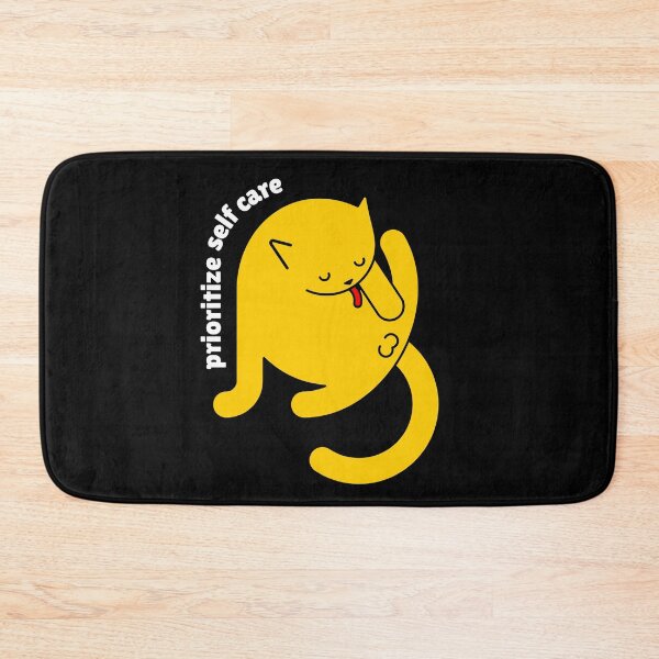 Item preview, Prioritize self care cat designed and sold by FrescoNat.