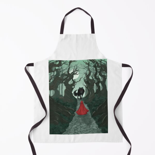 Item preview, Girl in a red cloak meets a Wolf in the forest designed and sold by TJF-Arts.