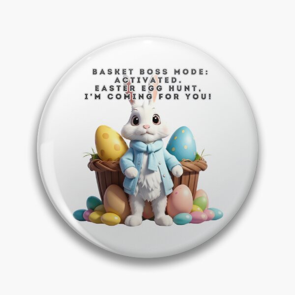 Item preview, BasketBoss Activated! This Easter Egg Hunt Won't Stand a Chance! designed and sold by RvinJo8.