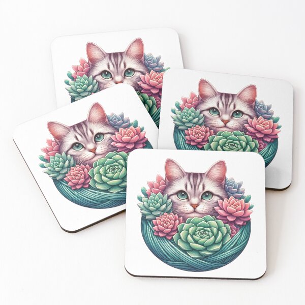 Item preview, Knit, Purr, Grow – The Trifecta of Happiness designed and sold by GOTEK.