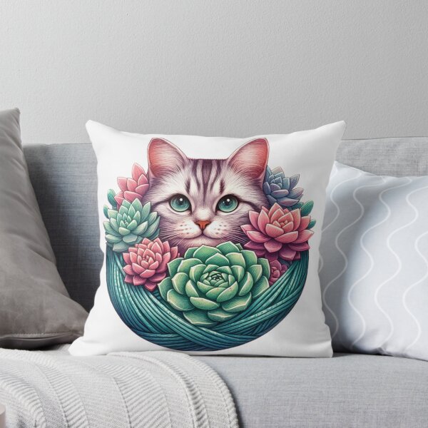 Item preview, Knit, Purr, Grow – The Trifecta of Happiness designed and sold by GOTEK.