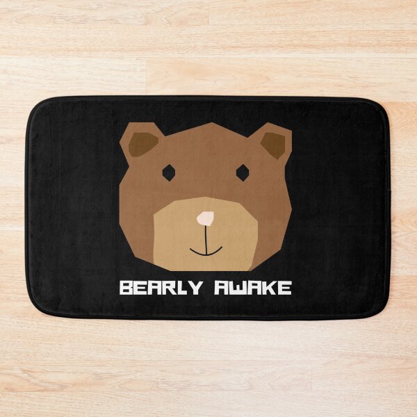 Item preview, Bearly Awake Funny Bear designed and sold by FrescoNat.