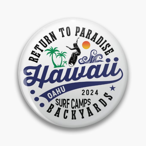 Artikelvorschau, Hinterhöfe Oahu – Hawaii Surfcamps entworfen und verkauft von eclecTEEq.