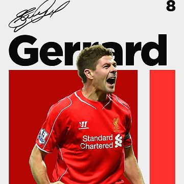 Artwork thumbnail, Steven Gerrard Poster by RubySport