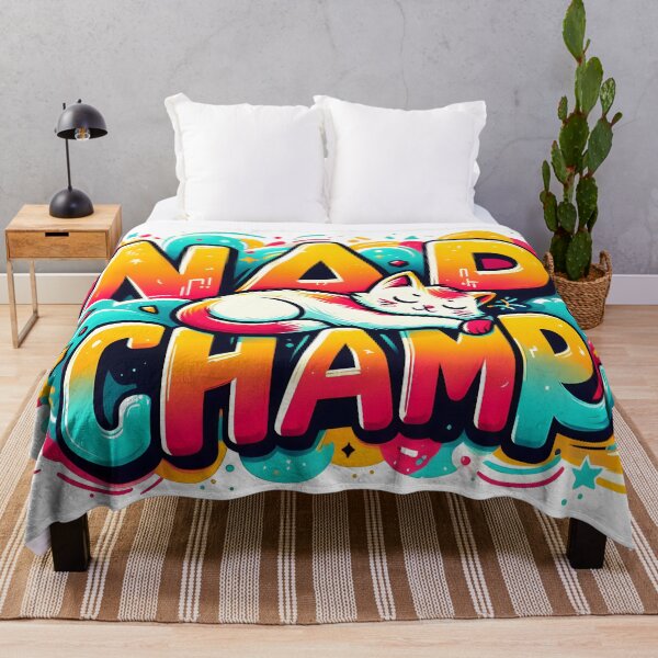 Item preview, Sleepy Cat, Nap Champ, Napping, Sleeping, Nap Time designed and sold by TrueArtVibes.