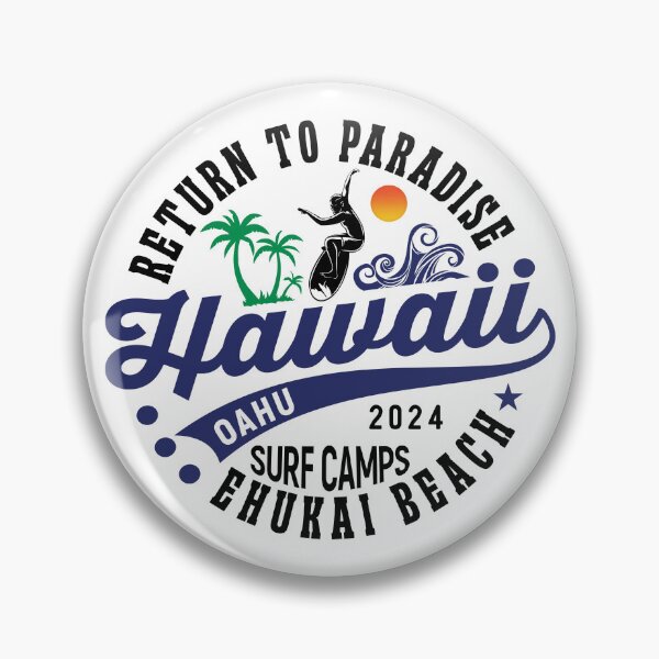 Item preview, Ehukai Beach Oahu - Hawaii Surf Camps designed and sold by eclecTEEq.
