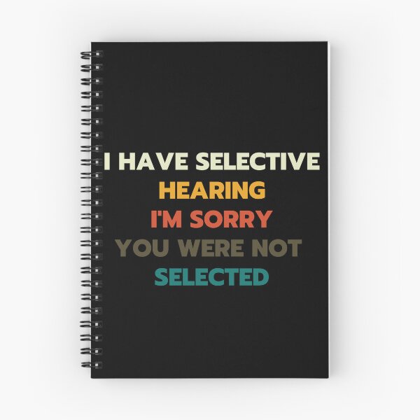 Item preview, I Have Selective Hearing designed and sold by AniArtPL.